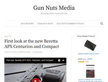 Tablet Screenshot of gunnuts.net